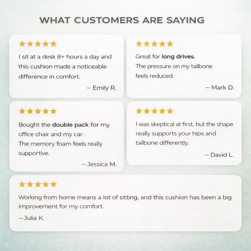 Orthopedic Seat Cushion