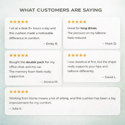 Orthopedic Seat Cushion